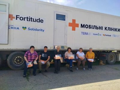 Понад 500 жителів Херсонщини отримали допомогу мобільної клініки «Fortitude»