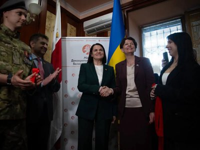 Платформа для діалогу та взаємодії: у Києві відкрили Місію демократичних сил Білорусі