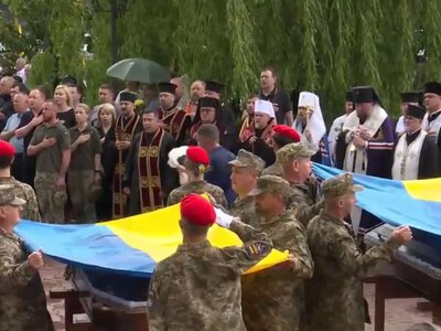 У Тернополі попрощалися із сімома полеглими воїнами, імена яких невідомі