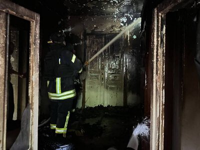 У Херсоні загорівся приватний будинок: постраждав чоловік