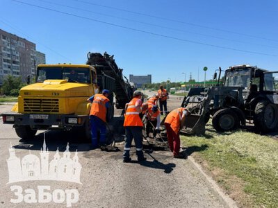 У Запоріжжі на Бабурці на центральних вулицях ведуться ремонти доріг: що вже зроблено, що в процесі? (фото, відео)