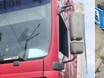 У Кривому Розі на проспекті Університетському вантажівка знесла світлофор: патрульні розшукали водія