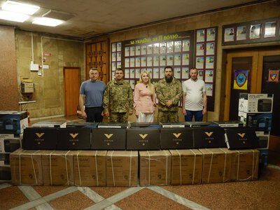 З Франківська для військослужбовців передали техніку та обладнання на понад 1,9 мільйона гривень
