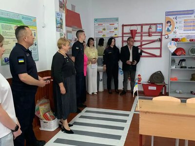 На Сарненщині в ліцеї відкрили клас безпеки для школярів