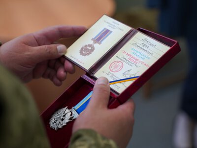 Загиблого воїна зі Львівщини нагородили медаллю «За військову службу Україні»