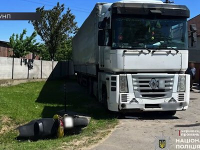 На Буковині в аварії травмувався 15-річний мотоцикліст