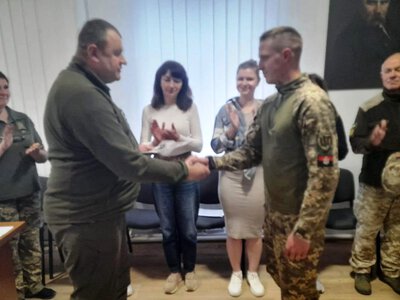 Захисників з Тернопільщини нагороджено відзнаками Міністра оборони України
