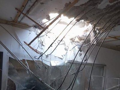  Ворог двічі атакував спорткомплекс у центрі Слов'янська 