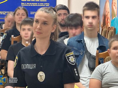 Служба безпеки України та Національна поліція відзначили 13 школярів Житомира, які повідомили про спроби вербування з боку фсб рф