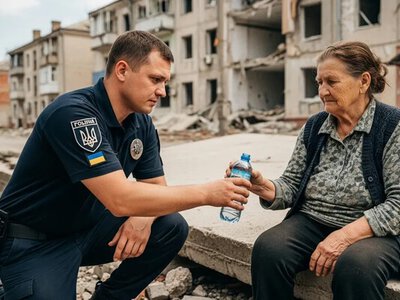 Поліцейський офіцер Ярослав Масло з Чорнобаївки щодня ризикує життям