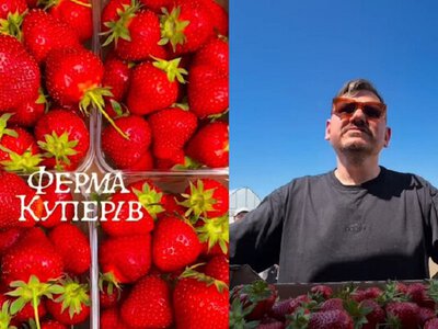 Київські та одеські заклади Алекса Купера отримали першу партію полуниці з бессарабської ферми Kooper Farm — кілограм коштує 180 гривень