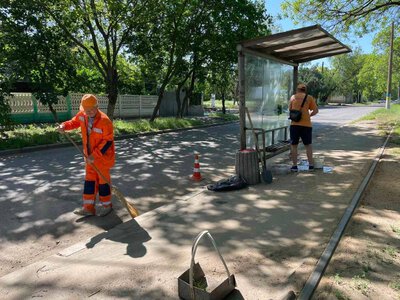 В Одесі з початку року відремонтували десятки зупинок громадського транспорту
