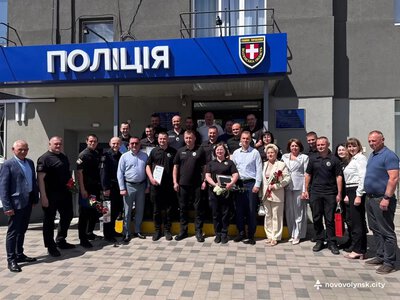 Поліцейські офіцери Нововолинської громади отримали відзнаки за роботу