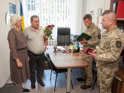 Героя з Виноградівщини відзначили медаллю «Захиснику Вітчизни» (посмертно)