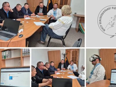 У Радивилівській громаді ветерани взяли участь у терапії та зустрічі з психологами