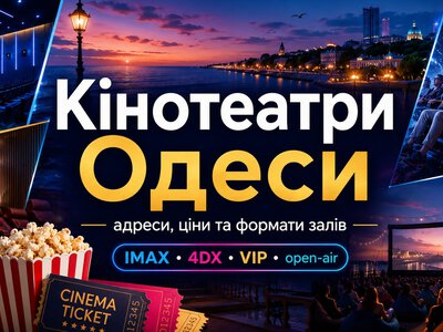 Кінотеатри Одеси: адреси, ціни та формати залів