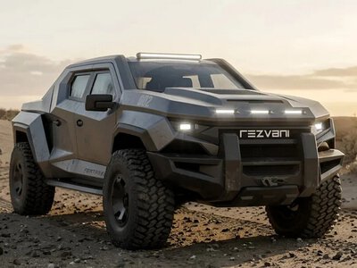 Броня, зарядна станція і димова завіса: презентовано ідеальний пікап для України (ФОТО)