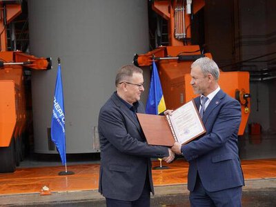 «Енергоатом» отримав ліцензію на 100 років експлуатації сховища ядерного палива