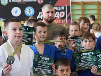 Юні дзюдоїсти Вінниці здобули 25 нагород на турнірі на честь захисників України