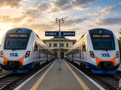 З Ковеля до Дніпра та Одеси можна буде їздити щодня: Укрзалізниця збільшує кількість рейсів
