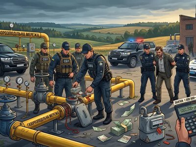 Мільйон «із повітря», або Як на Чернігівщині газ повз лічильники пускали