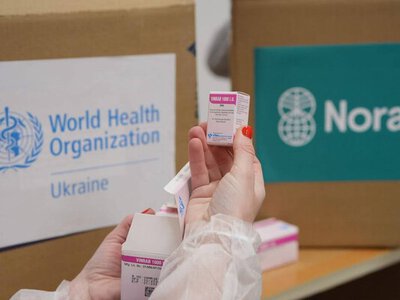 Україна отримала від ВООЗ понад 5 тисяч флаконів препарату проти сказу