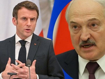 Макрон запитав Лукашенка, чи буде наступ з Білорусі: що відповів диктатор
