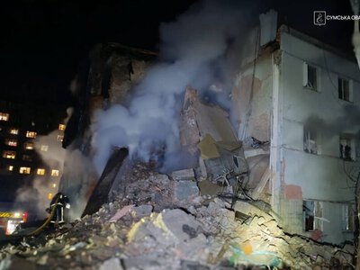 Ворог масовано атакував дронами сусідню Шостку