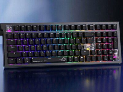 ASUS Republic of Gamers анонсує старт продажів в Україні клавіатури ROG Strix Morph 96 Wireless