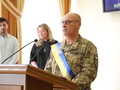 Почесними громадянами міста Кременчука стали полковник ЗСУ Олександр Келембет і полковник СБУ Андрій Махтєєв