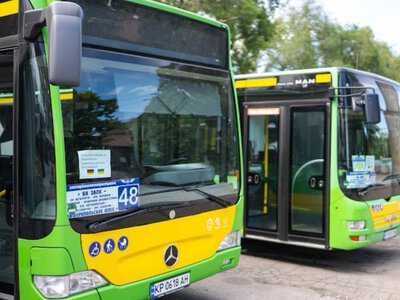 Новий маршрут з німецькими автобусами: Запоріжжя отримало сучасний транспорт від міста-побратима (фото, відео)