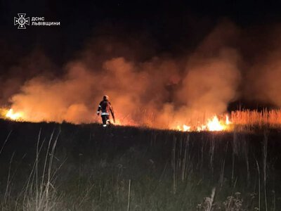 На Львівщині за добу сталося 33 пожежі: одна людина загинула