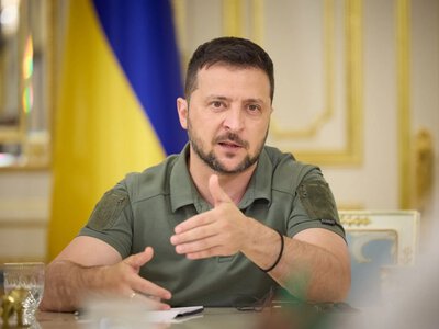 Зеленський вважає атаки дронами спробою росії тиснути на країни НАТО