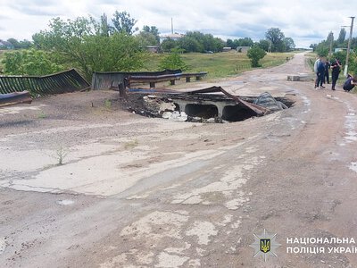 Падіння автомобіля з моста в Миколаївській області: в авто було четверо дітей та двоє дорослих