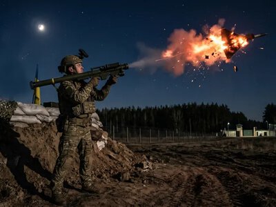 Нічне полювання: на кордоні приземлили чергового ворожого «птаха»