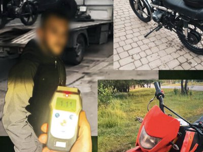 У Рівному протягом вихідних затримали трьох пʼяних мотоциклістів