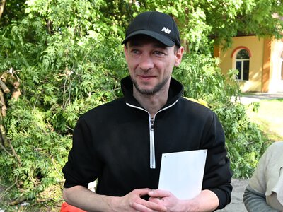 У Монастирищі зустріли воїна, який пробув у ворожому полоні майже два роки