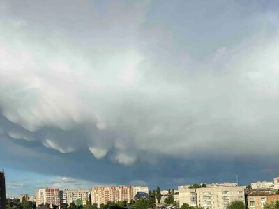 На Полтавщині попереджають про грозу та град