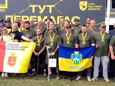 Ветерани з Вараша повернулися з медалями: «Сила Полісся» стала призером UNBROKEN GAMES