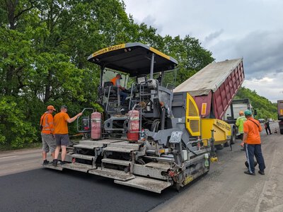 На шести ключових автошляхах Волині триває ремонт покриття
