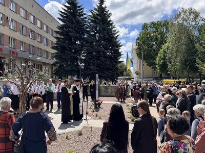 У громаді на Рівненщині облаштували Алею надії для родин зниклих безвісти