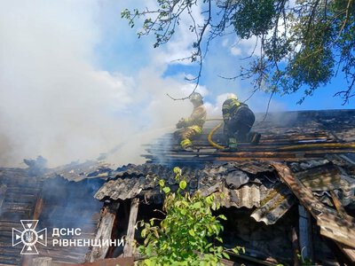 У селі на Рівненщині трапилась масштабна пожежа: перші деталі