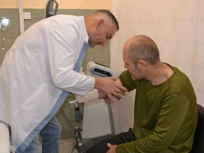 У Клеванській лікарні змінюють підходи до реабілітації військових