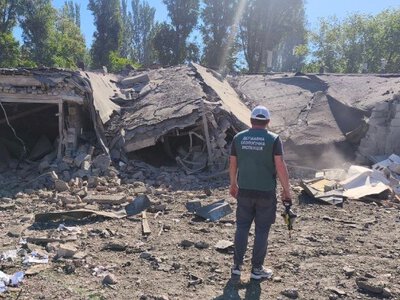Обстріл Шевченківського району Запоріжжя: РФ атакувала гаражі ракетою