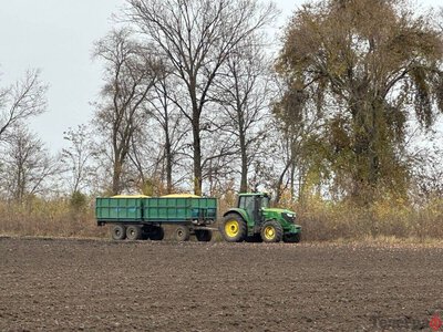 На Полтавщині у полі підірвався трактор