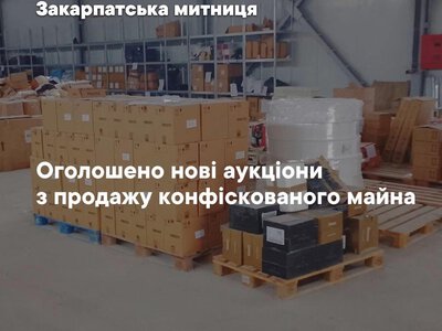 Volkswagen, Mercedes та лоти на мільйони: Закарпатська митниця оголосила нові аукціони в Prozorro.Продажі