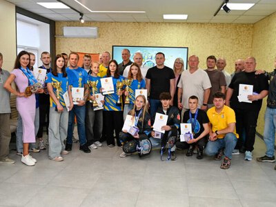 У Кам’янському відзначили спортсменів–переможців та призерів міжнародних змагань
