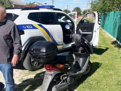 У селі на Рівненщині виявили водія мотоцикла, який кермував в стані спʼяніння