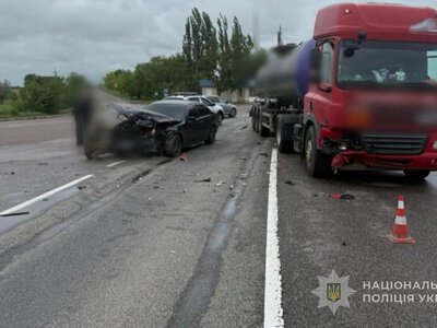 На автодорозі Одеса – Рені, поблизу Сарати, ускладнено рух транспорту внаслідок ДТП