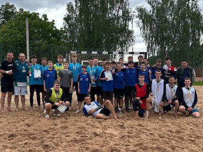 У Вінниці визначили переможців відкритого чемпіонату міста з пляжного гандболу